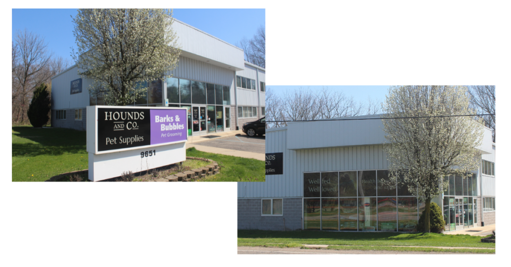 Hounds and Co. Unleashes a New Look In-Store and Online 4 Hounds and Co. Outdoor Signage